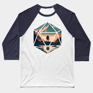 D20 Hero Quest Baseball T-Shirt